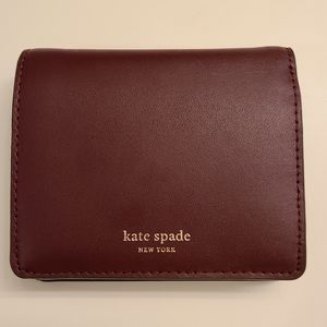 Kate Spade Nadine Small Bifold Wallet - Cherrywood